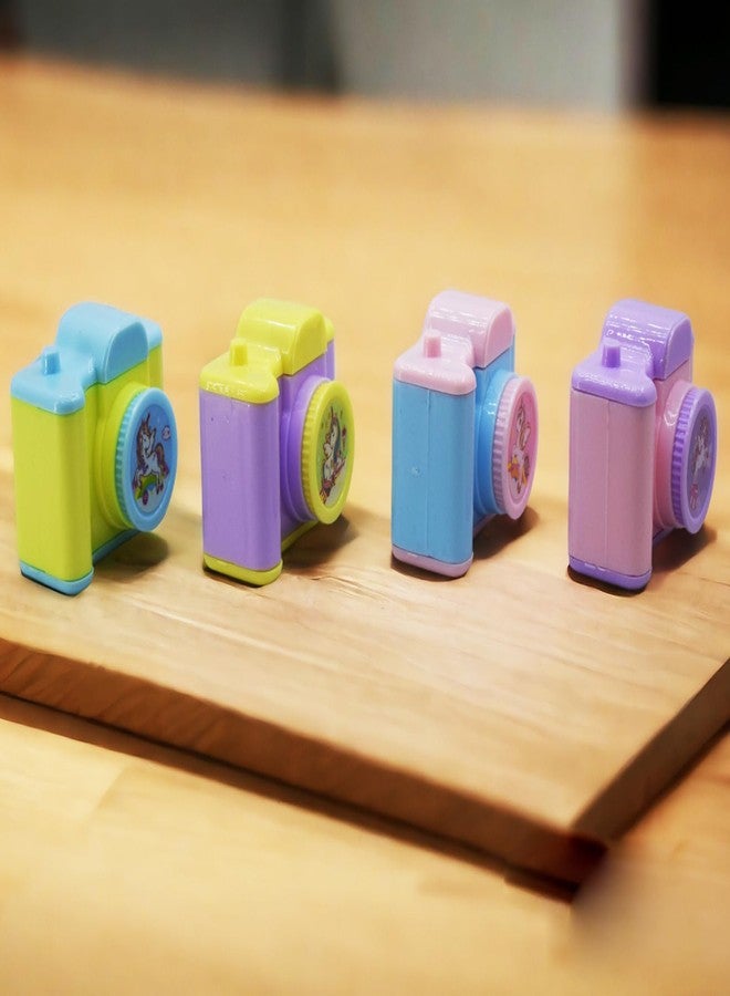 Asera Camera Shape Pencil Sharpener/Cartoon Sharpener for Boys and Girls Stationery for Kids Birthday Return Gifts (Camera 12 Pcs) - Image 3